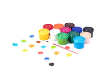JOVI Premium Temperafarben 7 x 35 ml mit Pinsel