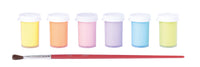 Pastell-Temperafarben JOVI Premium 6 x 15 ml mit Pinsel