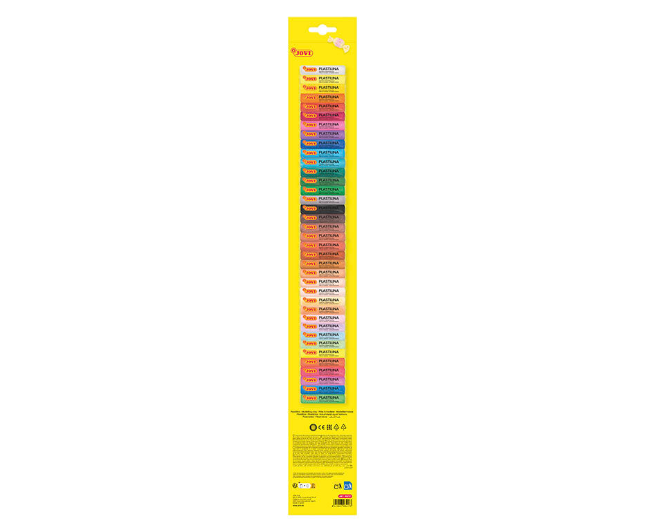 JOVI natürliche Knete 37 x 15 g Rollen