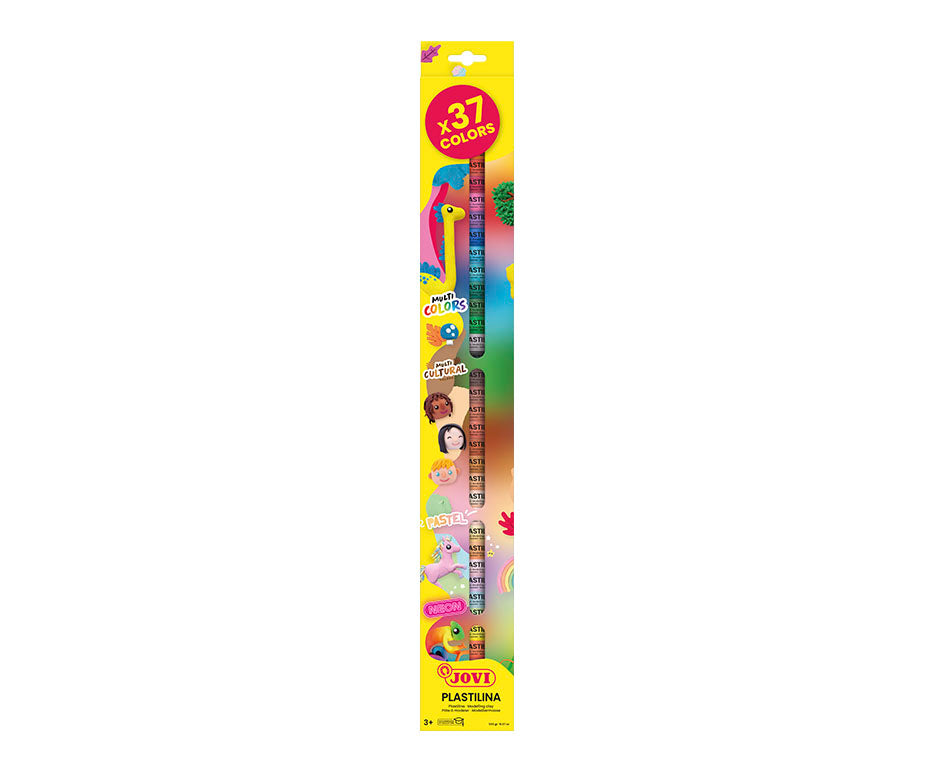 JOVI natürliche Knete 37 x 15 g Rollen