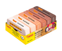 JOVI natürliche Knete Hautfarben 6 x 50 g
