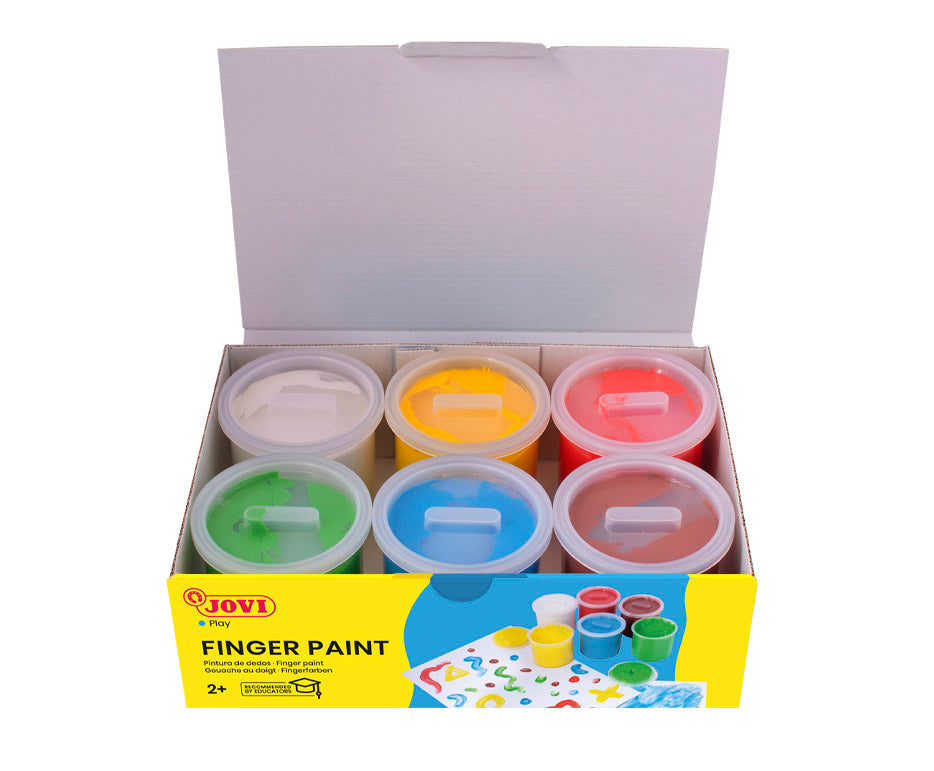 JOVI Fingermalfarben 6 x 125 ml