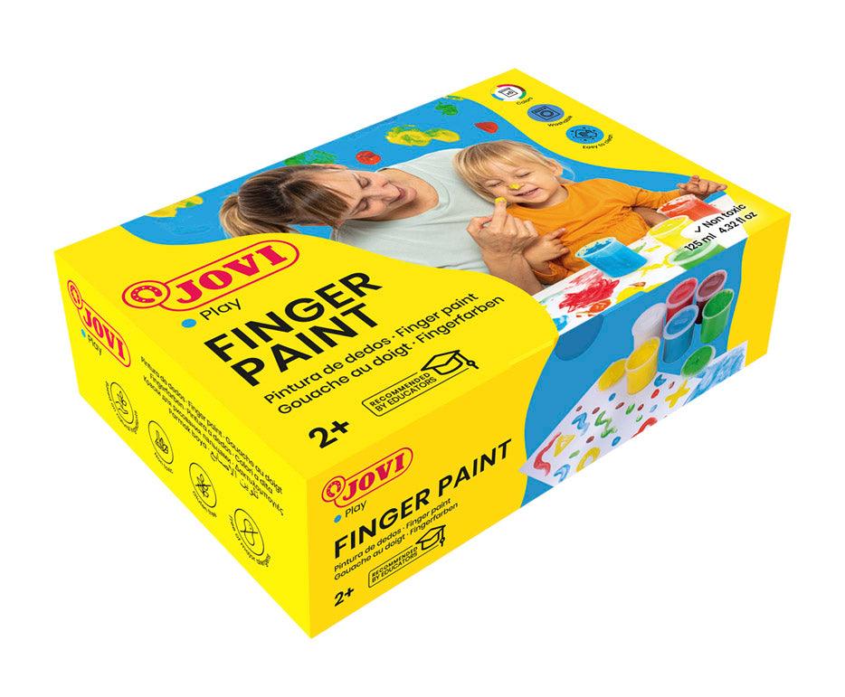 JOVI Fingermalfarben 6 x 125 ml