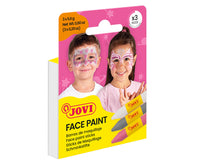JOVI Schminkstifte-Set für Gesicht und Körper 3 x 5,6 g - Rosa, Silber und Weiß