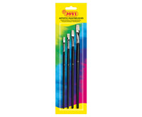 JOVI Schul-Flachpinsel Set 4-teilig