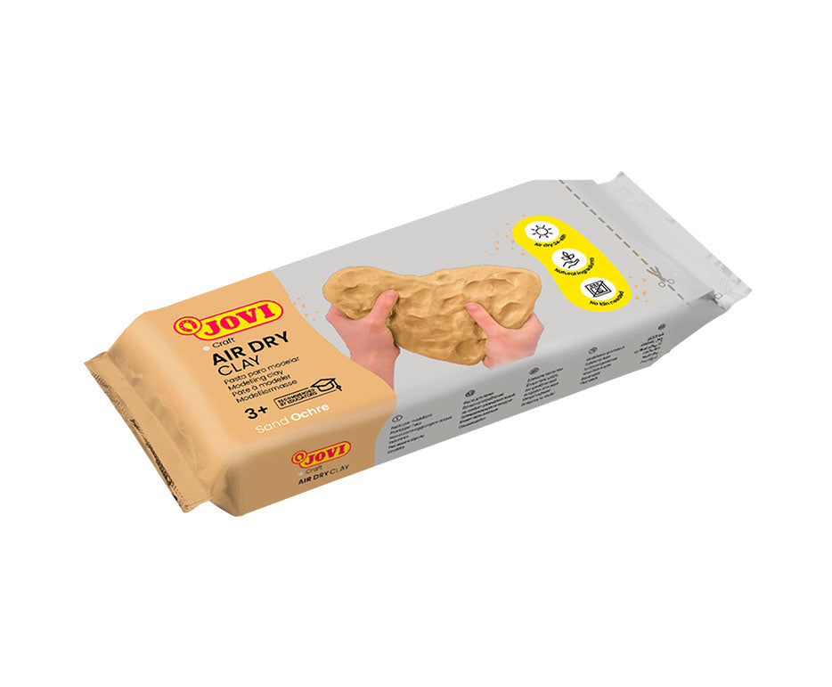 Lufthärtende Modelliermasse JOVI 1000 g Ocker