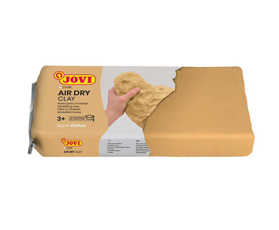Lufthärtende Modelliermasse JOVI 1000 g Ocker