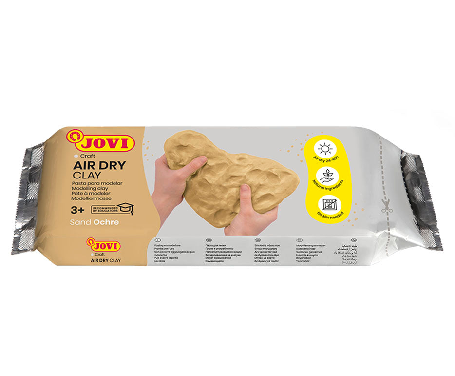 JOVI lufttrocknende Modelliermasse 250 g ocker