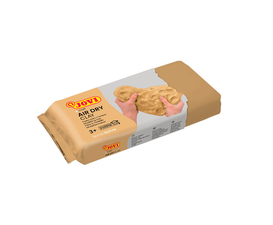 JOVI lufttrocknende Modelliermasse 250 g ocker