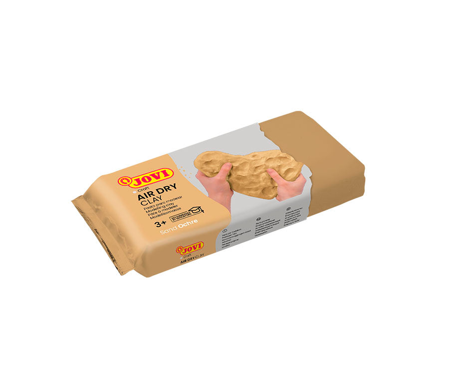 JOVI lufttrocknende Modelliermasse 250 g ocker