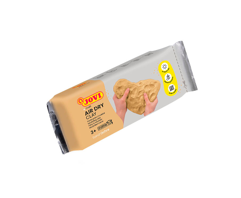 JOVI lufttrocknende Modelliermasse 250 g ocker