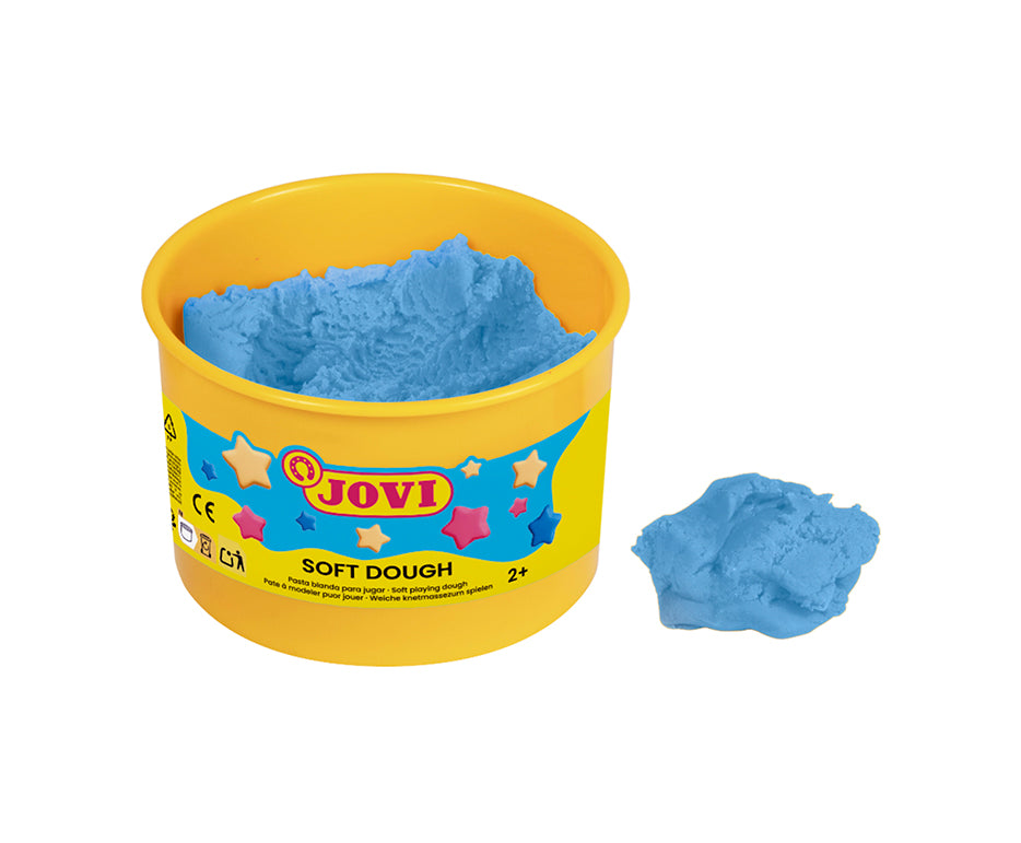 JOVI Soft Dough Modelliermasse-Set Neonfarben 6 x 460 g