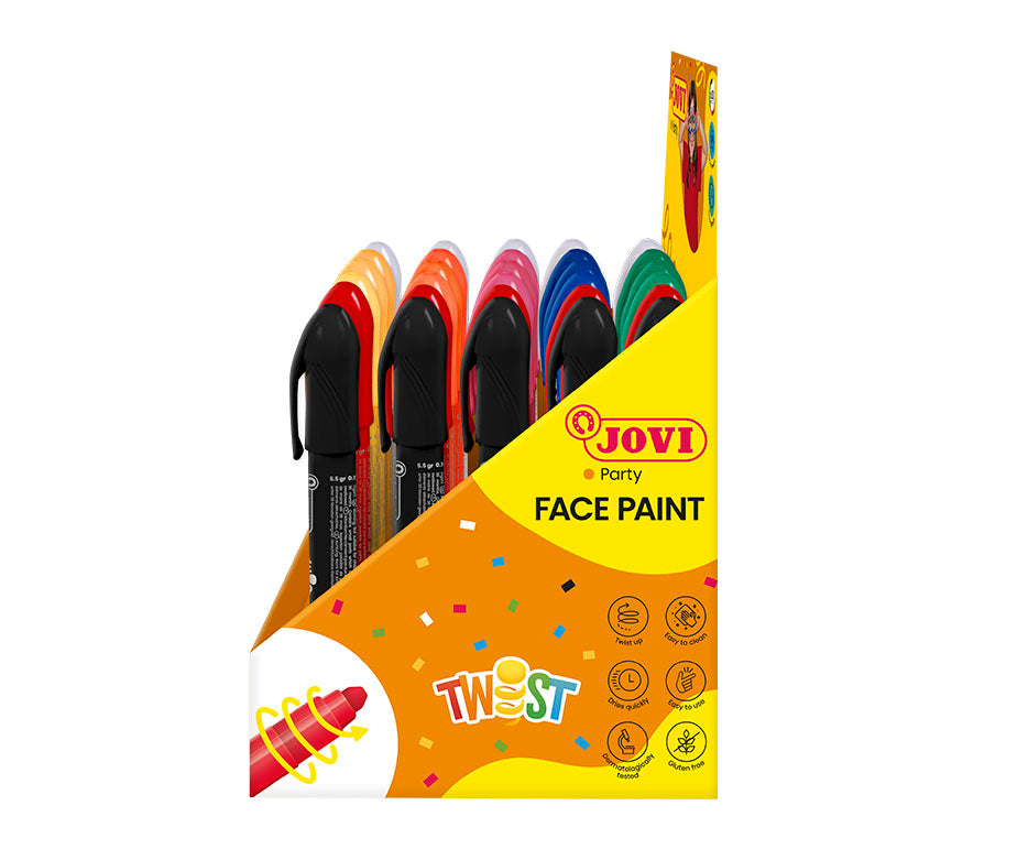 JOVI Twist Schminkstifte-Set Thekendisplay 30 Stk.