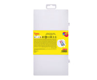 JOVI Deckfarbkasten 24 Farben mit Pinsel (Durchmesser 22 mm)