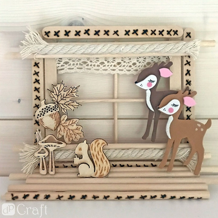Jumbo-Holzstäbchen - Natur / 60 Stück — Bild 5