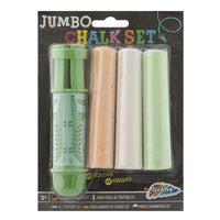 Jumbo-Straßenmalkreiden mit Halter 3er-Set | verschiedene Farben — Bild 3