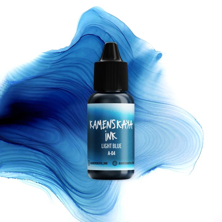 Kamenskaya A-line Alkohol-Tinte 15 ml | verschiedene Farbtöne - Hellblau