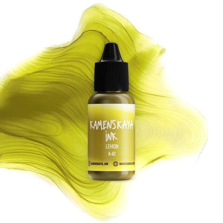 Kamenskaya A-line Alkohol-Tinte 15 ml | verschiedene Farbtöne - Zitronengelb