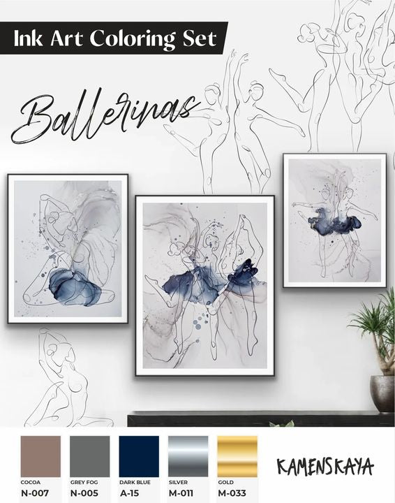 Kamenskaya 'Ballerinas' Farbset — Bild 9