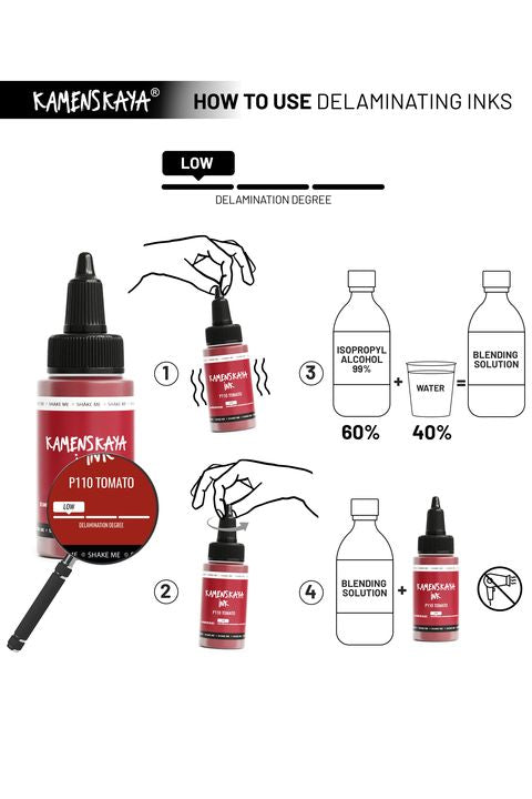 Kamenskaya Delaminating Alkohol-Tinte 30 ml | verschiedene Farbtöne — Bild 26