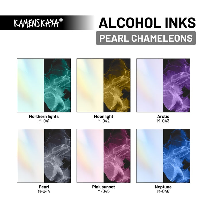 Kamenskaya Nacre Chameleon Alkohol-Tinte 15 ml | verschiedene Farbtöne — Bild 9