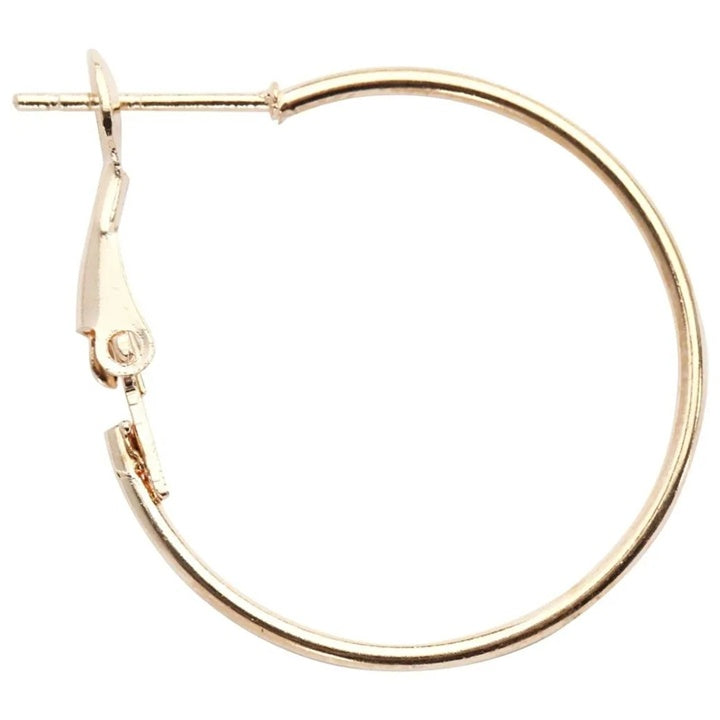 Ohrring-Creolen 25 mm – Gold