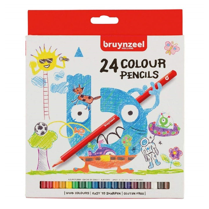 Kinderset mit 24 Buntstiften — Bild 1