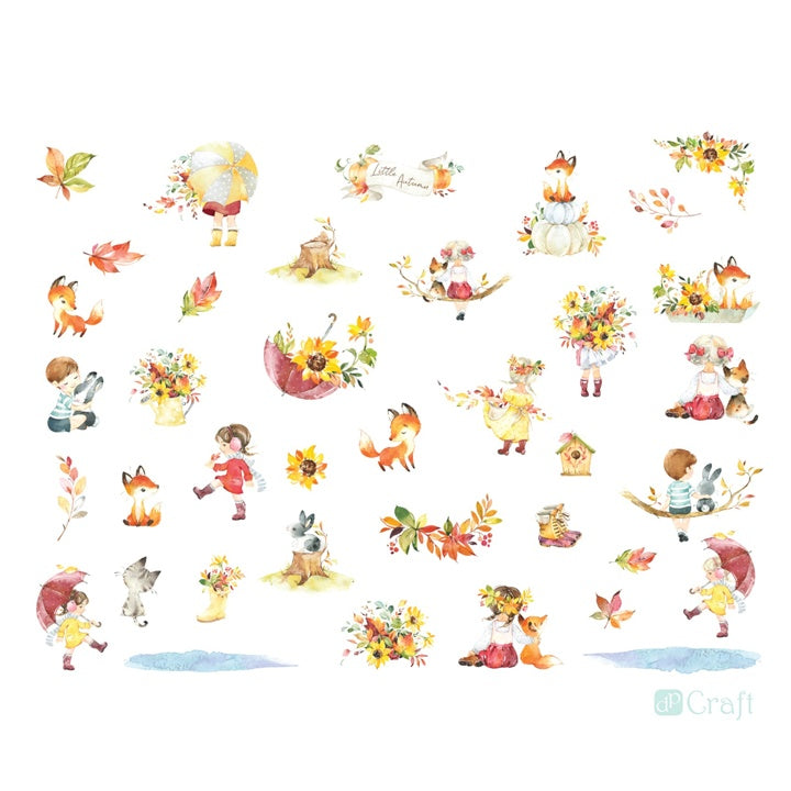 Kleine Herbst-Papierausschnitte — Bild 3