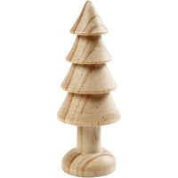 Kleiner Holz-Weihnachtsbaum 10 cm — Bild 2