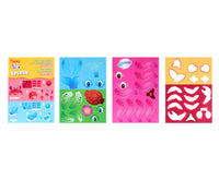 Knetmasse-Set JOVI Play&Fun Splash 360 g im Koffer