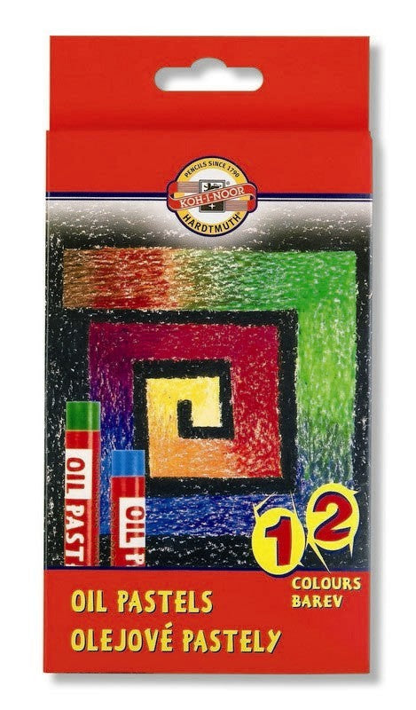 KOH-I-NOOR 12-teiliges künstlerisches Ölpastell-Set — Bild 1