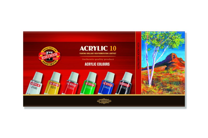 KOH-I-NOOR-Acrylfarben-Set — Bild 2