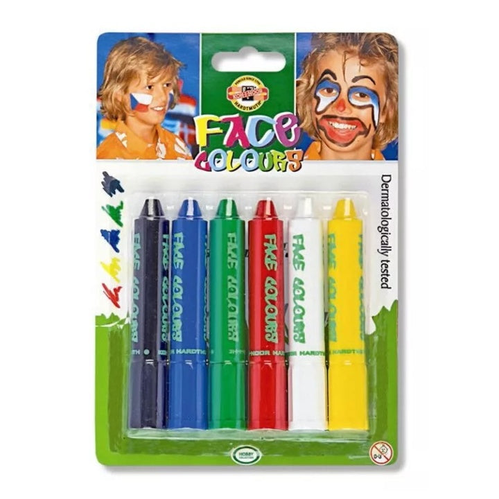 KOH-I-NOOR Gesichtsmalfarben - 6er-Set — Bild 1