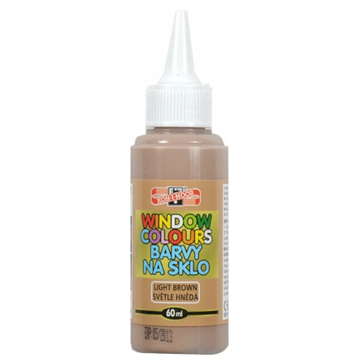 KOH-I-NOOR Glasmalfarbe 60 ml – Hellbraun