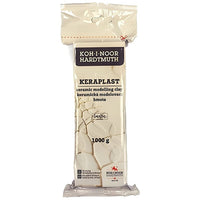KOH-I-NOOR Keraplast Modelliermasse 1000 g – Weiß