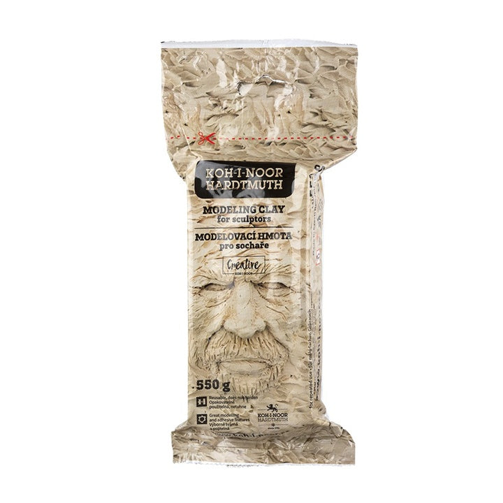 KOH-I-NOOR Modelliermasse für Bildhauer - Ocker, 550 g — Bild 1
