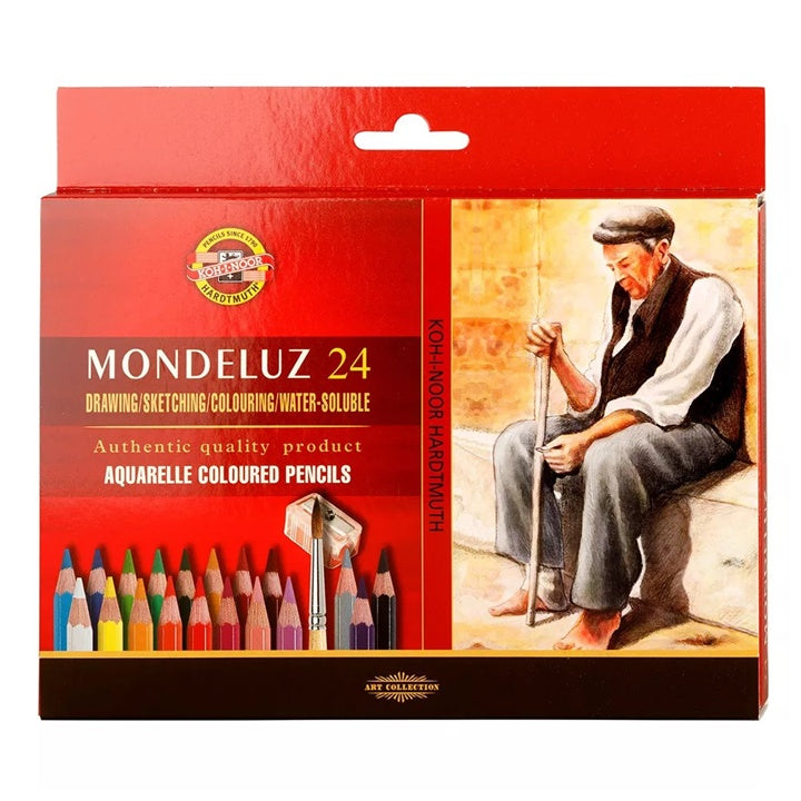 KOH-I-NOOR Mondeluz Aquarellstifte / 24 Stück — Bild 1