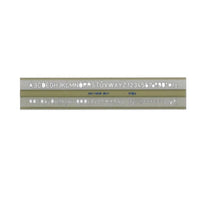 KOH-I-NOOR Schulschablone | Buchstaben, 7mm — Bild 2