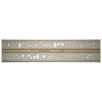 KOH-I-NOOR Technische Schablone | Buchstaben, 14mm — Bild 2