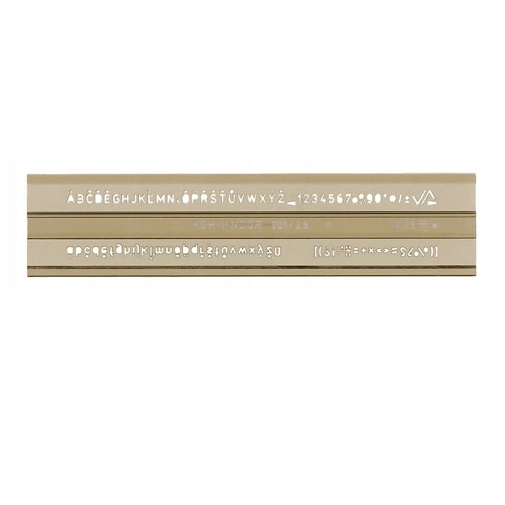 KOH-I-NOOR Technische Schablone | Buchstaben, 2,5 mm — Bild 2