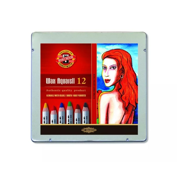 KOH-I-NOOR Wachs-Aquarell-Pastell-Set — Bild 1
