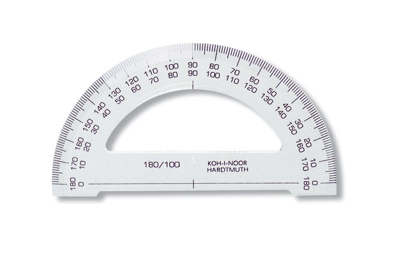 Koh-i-noor Winkelmesser Lineal 180/100 KTR — Bild 1