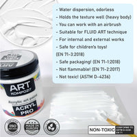 Fluoreszierende Acrylfarbe ACRYL PRO ART Kompozit 430 ml