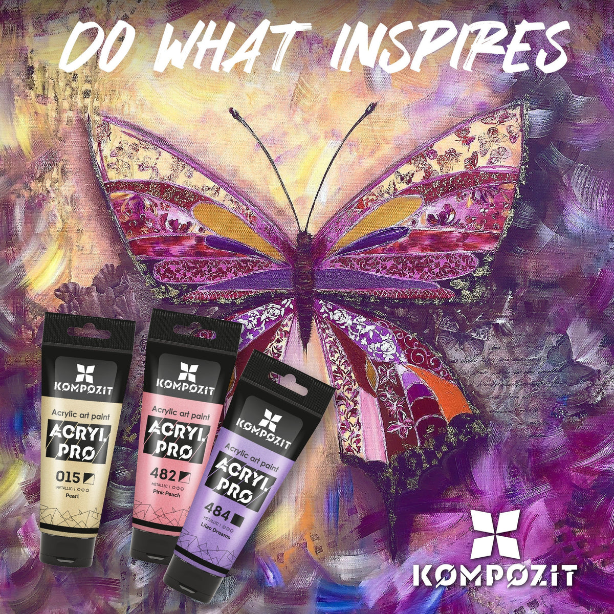 ACRYL PRO ART Kompozit Metallic-Acrylfarbe 75 ml