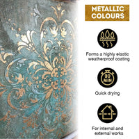 ACRYL PRO Metallic-Acrylfarben-Set
