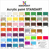 STANDART Kompozit Metallic-Acrylfarbe 500 ml