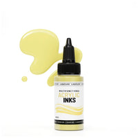 Konzentrierte Acryltinte KAMENSKAYA, 30 ml | verschiedene Farbtöne - Bananengelb