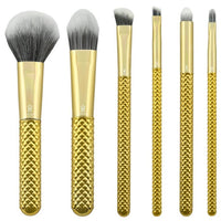 Kosmetikpinsel-Set Metallic gold — Bild 1