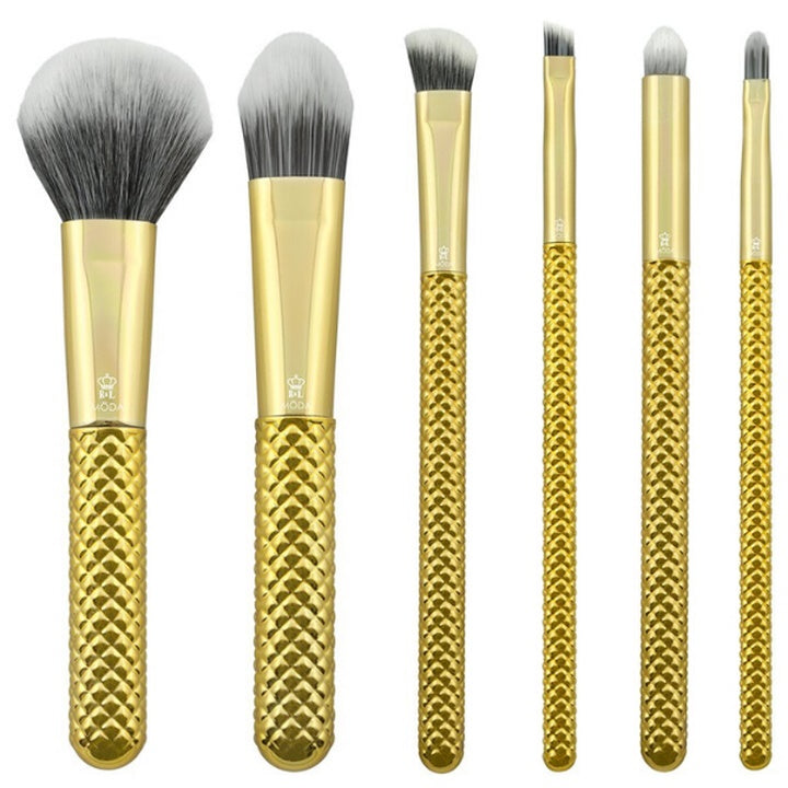 Kosmetikpinsel-Set Metallic gold — Bild 2