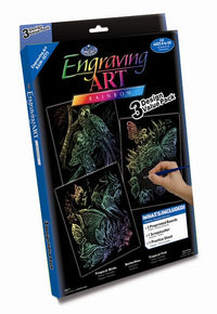 Kreativ-Gravur-Kunst-Set — Bild 2
